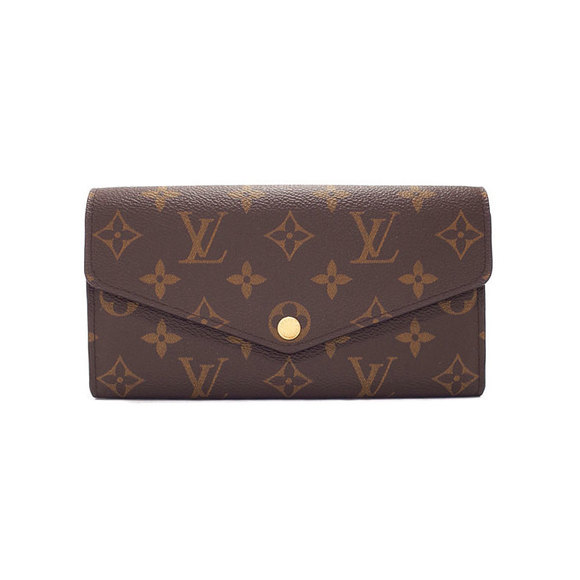 Louis Vuitton Wallet Monogram Sarah Portefeuille Bifold Long - Picture 1 of 5
